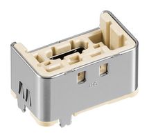 HIROSE / HRS AU1FSA-24P(805) USB Connector, Latch Lock Style, USB Type C, USB 3.2, Receptacle, 24 Ways, Surface Mount, Straight