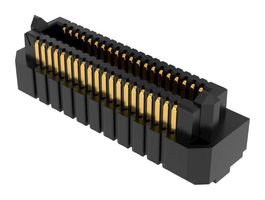 SAMTEC ASP-239731-02 Mezzanine Connector, 11mm Stack, High Density Array, Male, 0.635 mm, 4 Rows, 80 Contacts