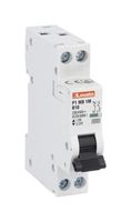 LOVATO P1MB1MB10 Thermal Magnetic Circuit Breaker, B Trip Curve, IP20/6 kA, P1MB Series, 10 A, 1 Pole + N, 230 V