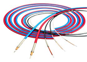 RAYCHEM - TE CONNECTIVITY 440225-000 Coaxial Cable, Tin Plated Copper, 3.76 mm, 50 ohm, Black