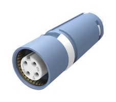 ITT CANNON 000L33400 Circular Connector Contact, 10A, 4Pole, QXI Series, Socket, Crimp, 22 AWG