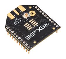 DIGI INTERNATIONAL XB3-24AUT-J Zigbee Module, 250 Kbps, 2.4 GHz Frequency, I2C, SPI, UART, 2.1 to 3.6V, Through Hole, XBee 3 Series