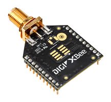 DIGI INTERNATIONAL XB3-24DMST Zigbee Module, 250 Kbps, 2.4 GHz Frequency, I2C, SPI, UART, 2.1 to 3.6V, DigiMesh, XBee 3 PRO Series