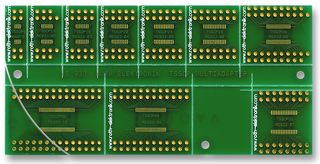 ROTH ELEKTRONIK RE933 Multiadaptor, SMD, FR4, Epoxy Glass Composite, 1.5mm, 58.9mm x 120.1mm