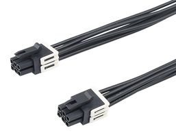 MOLEX 228363-1064 Cable Assembly, Micro-Fit+ Receptacle to Micro-Fit+ Receptacle, 6 Ways, 3 mm, 2 Row, 500 mm