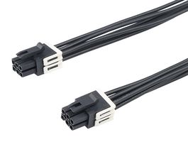 MOLEX 228410-1062 Cable Assembly, Micro-Fit+ Receptacle to Micro-Fit+ Receptacle, 6 Ways, 3 mm, 2 Row, 150 mm