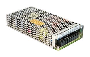 MEAN WELL RQ-125B AC/DC Enclosed Power Supply (PSU), ITE, 4 Outputs, 120 W, 5 V, 11 A, 12 V