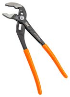 CK TOOLS AV06036 Waterpump Pliers, Push Button, Flat & Hex Gripping Jaw, Vinyl Dipped Handle, 255mm Length