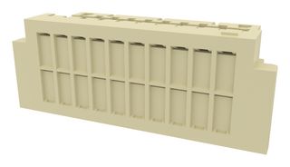 AMPHENOL COMMUNICATIONS SOLUTIONS 10164210-2010LF Connector Housing, FitMate 10164210 Series, Receptacle, 20 Ways, 1 mm