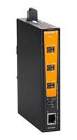 WEIDMULLER 3012120000 Switch, 5 Ports, Industrial, Unmanaged Fast Ethernet, DIN Rail, RJ45 x 1, SPE x 4