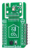 MIKROELEKTRONIKA MIKROE-6600 Add-On Board, Environment 7 Click, MikroE mikroBUS Compatible Development Boards