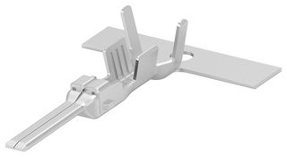 TE CONNECTIVITY 2406089-1 Rectangular Power Contact, Power Double Lock Series, Pre Tin Plated Contacts, Brass, Tab, Crimp