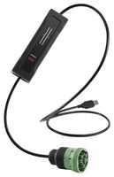 KVASER 01266-0 Interface, USB to 9 Pin J1939-13 Type II CAN Socket, Robust, 1 Channel, 100 µs Timestamp Resolution