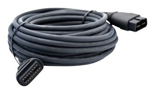 KVASER 00349-1 Extension Cable, OBD-II Plug Type B to OBD-II Receptacle Type B, 15m