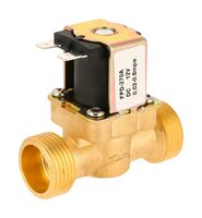 MIKROELEKTRONIKA MIKROE-6756 Solenoid Valve, Normally Closed, 15l/min, 0.02 to 0.8MPa, G3/4, 0 to 40°C, 12VDC