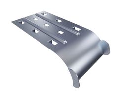 L-COM LC-CGD Enclosure Accessory, Steel, Zinc Plated, 2Pk, Cable Guider, Racks