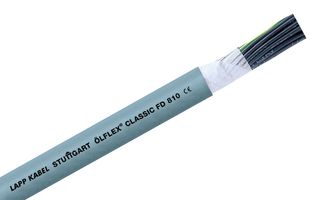LAPP 0026106 Multicore Cable, Unscreened, 18 Core, 20 AWG, 0.5 mm², 82 ft, 25 m