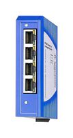 HIRSCHMANN 942132009 Switch, 5 Ports, Industrial, Unmanaged Fast Ethernet, DIN Rail, RJ45 x 4, SC x 1, 10Mbps, 100Mbps