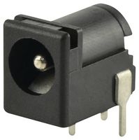SAME SKY PJ-102A DC Power Connector, Jack, 2.5 A, 2 mm, PCB Mount, Through Hole Right Angle