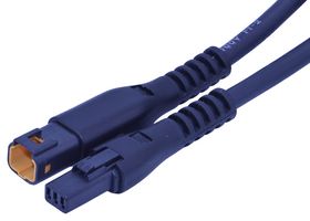 JST / JAPAN SOLDERLESS TERMINALS A03TJWPF03RJWPF22KJ914OM Cable Assembly, Wire to Board Plug to Wire to Board Receptacle, 3 Ways, 2 mm, 1 Row, 914.2 mm