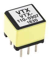 VIGORTRONIX VTX-110-0907 Pulse Transformer, 1:1, 47 mH, 1.58 ohm, 1.5 kVrms