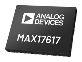ANALOG DEVICES MAX17617AFD+ Power Load Distribution Switch, Active High, 1 Output, 7A, 80V, 0.02 ohm, FCQFN-23