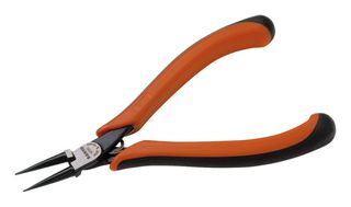ERGO BAHCO 4530 Combination Pliers, Round Nose, Smooth Jaw, Steel, 1.6mm Jaw Opening, 135mm Length