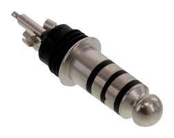 AMPHENOL NEXUS TP-120-5 Phone Audio Connector, 4 Contacts, Plug, Panel Mount, Nickel Plated Contacts, Plastic Body