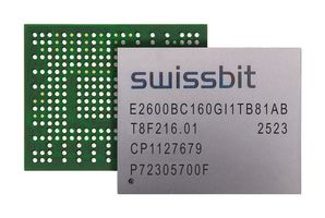 SWISSBIT SE2600BC160GI-1TB8-2CB-STD SSD, Internal, M.2 1620, PCIe Gen 3 x 4, NVMe 1.3, 160 GB, 3D pSLC NAND