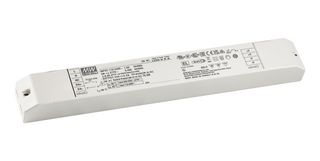 MEAN WELL SPWM-75-12 LED Driver, 3 in 1 Dimming, LED Lighting, 75.6 W, 12 V, 6.3 A, Constant Voltage, 100 VAC