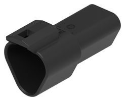 TE CONNECTIVITY DT04-3P-E004 Automotive Connector Housing, DT Series, Plug, Receptacle, 3 Ways