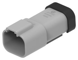 TE CONNECTIVITY DT04-4P-CE01 Automotive Connector Housing, DT Series, Plug, Receptacle, 4 Ways