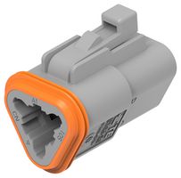 TE CONNECTIVITY - DEUTSCH DT06-3S-C015 Automotive Connector Housing, DT Series, Plug, Receptacle, 3 Ways