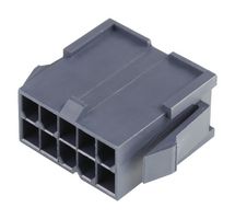 MOLEX 46993-1010 Connector Housing, Black, Mini-Fit Jr. 46993 Series, Plug, 10 Ways, 4.2 mm
