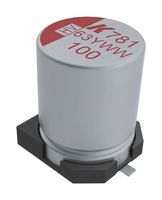 KEMET A781MN277M1VLAS025 Hybrid Aluminium Electrolytic Capacitor, 270 µF, ± 20%, 35 V, Radial Can - SMD, 0.025 ohm