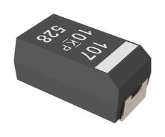 KEMET T598D107M025ATE050 Tantalum Polymer Capacitor, 100 µF, ± 20%, 25 V, D, 0.05 ohm, 2917 [7343 Metric]