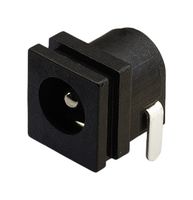 SAME SKY PJ-048H DC Power Connector, Jack, 5 A, 3 mm, 14.5 mm, PCB Mount, Through Hole Right Angle