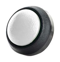ITW SWITCHES 48-2-RB-N-WH-S Industrial Pushbutton Switch, Snap-Fit, 48-EM Series, 13.6 mm, SPST-NO-DB, Maintained, Round Domed