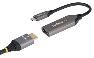 STARTECH 112B-USBC-HDMI21 Converter, USB-C to HDMI, Thunderbolt/USB4 Compatible, 8K 60Hz/4K 120Hz, 0 to 70 °C