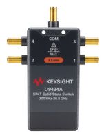 KEYSIGHT TECHNOLOGIES U9424A/-002/-202/-302 Solid State Switch, SP4T, 3.5mm Connector, 10.8 dB Insertion Loss, 64 dB Isolation, 26.5 GHz