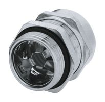 LAPP APAC 53112660. Cable Gland, M40 x 1.5, 19 mm, 28 mm, Brass, Metallic - Nickel Finish