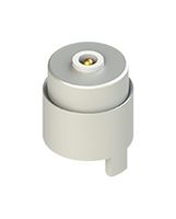EDAC MPM-V00-562-5R12-E00 Magnetic Connector, POGO Circular, 2 Contacts, Plug, Vertical, 2 A, White