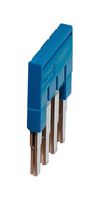 PHOENIX CONTACT 3036893 Jumper (Busbar), Blue, 24 A, Plug In Bridge, Phoenix Contact CLIPLINE Series Terminal Blocks