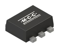 MICRO COMMERCIAL COMPONENTS (MCC) SIX3134KA-TP Dual MOSFET, Dual N Channel, 20 V, 750 mA, 0.3 ohm