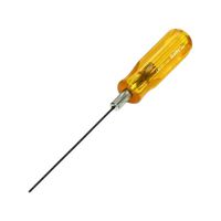 WELLER XCELITE LN21N Screwdriver, Hex, Amber Handle, 1.6 mm Tip, 76mm L x 1.6mm Dia Blade, 168.3 mm OVL, Classic Series