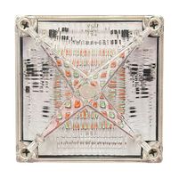 MOFLASH SIGNALLING LED700-05-02-04 Beacon, Green, Red, Continuous/Flashing, 280 V, IP66/IP67, 125 mm H, -25 to 55 °C