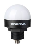 WERMA 240 520 00 Beacon, Multifunction, Multicolour, 24 VDC, IP65/IP69K, -20 to 50°C, 79mm H, 55mm Lens
