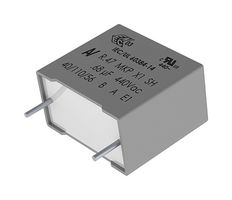 KEMET R474R339050A1KV057 Safety Capacitor, Metallized PP, Radial Box - 2 Pin, 0.39 µF, ± 10%, X1, Through Hole
