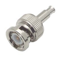 L-COM BAC836B-74 RF / Coaxial Connector, BNC Coaxial, Straight Plug, Crimp, 50 ohm, RG174, RG188, RG316, Brass