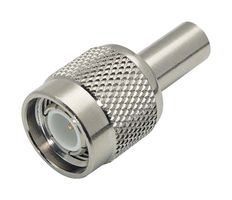 L-COM BAC893-58 RF / Coaxial Connector, TNC Coaxial, Straight Plug, Crimp, 50 ohm, RG58, Brass